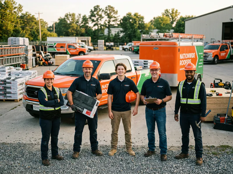 Natiowide Roofers - roof installation in Virginia Beach near me